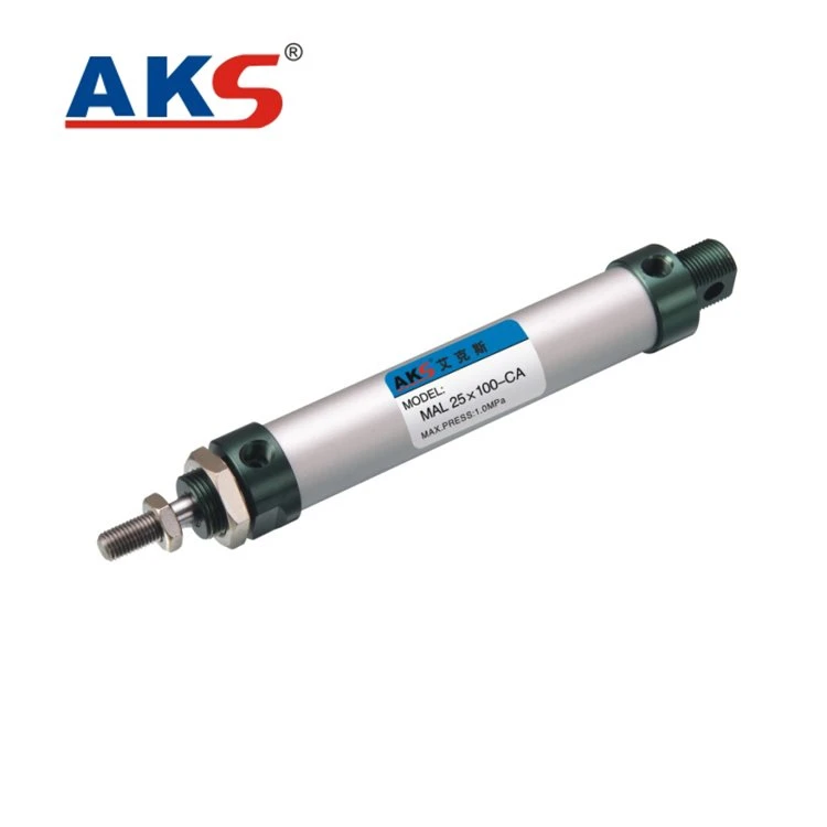 Mal Aluminum Alloy Mini Pneumatic Cylinder