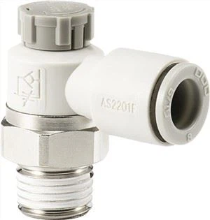 As Speed Control Valve Pneumatic Quick Fittings