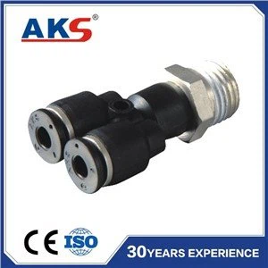 Bspp Branch Y Fitting Pneumatic Connector